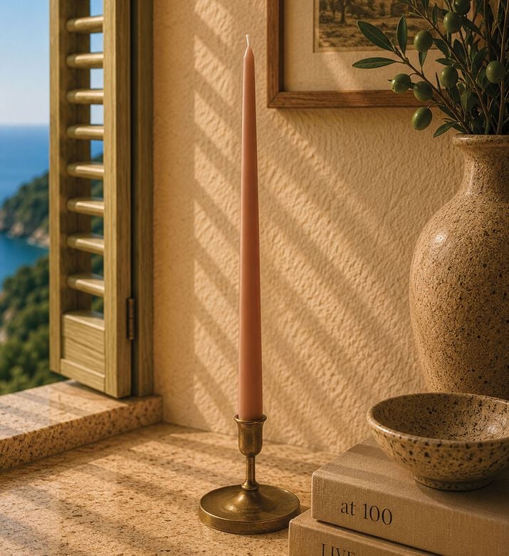 Home Deco and More Tapered 6-piece Candle Set, Packshot View