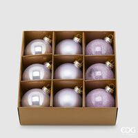 Polished Glass 9-piece Balls Set