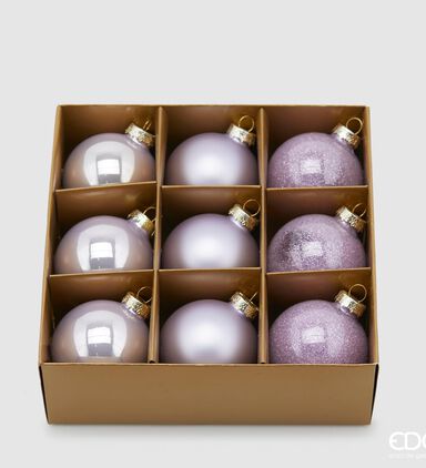 Polished Glass 9-piece Balls Set