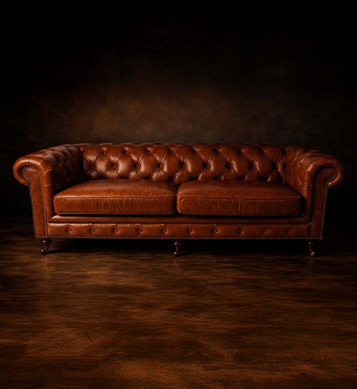 Home Deco and More Chesterfield Sheffield Sofa, Packshot View