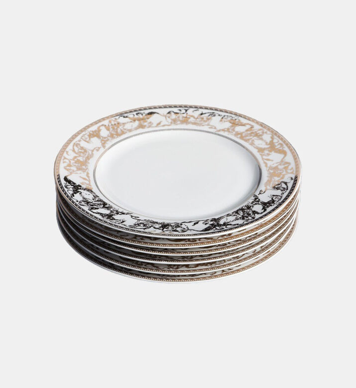 Home Deco and More Vera Lys Dessert Plate 6-piece Set - 21 Cm, Packshot View