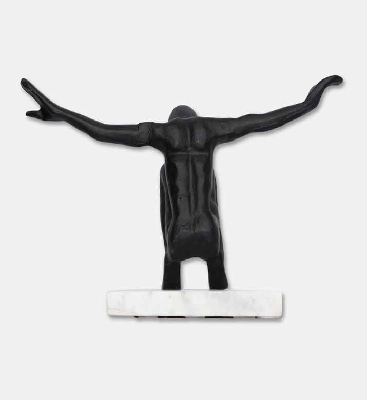 Home Deco and More Crouching Marble Base Figurine, Packshot View