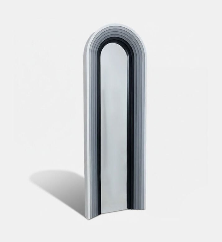 Home Deco and More Dorian Mango Wood Wall Mirror, Packshot View