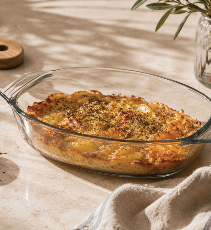 Pyrex Irresistible Glass Oval Roaster 30x21 Cm, Transparent, 30x21-cm, Packshot View