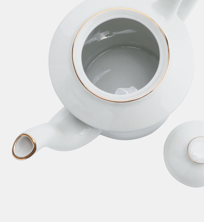 Porcelain Gold Rimmed Coffee Pot