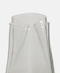 Glass Cut-out Rectangular Vase