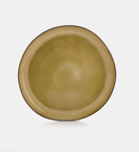 Home Deco and More Contrast Rim Dinner Plate, Packshot View