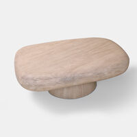 Pebble Acacia Wood Coffee Table