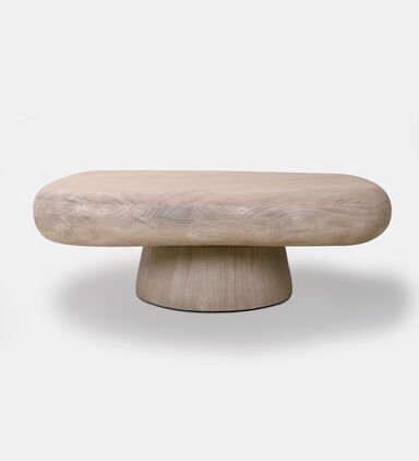 Pebble Acacia Wood Coffee Table