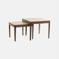 Stijn Wood Side Tables 2-piece Set