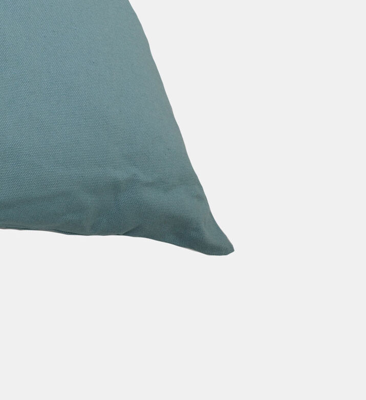 Home Deco and More Square-shaped Throw Filled And Vaccumed Cushion, Blue, 60x60-cm, Packshot View