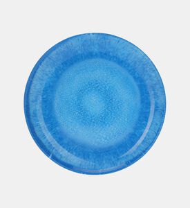 Melamine Two-tone Reactive Glaze Pattern Plate