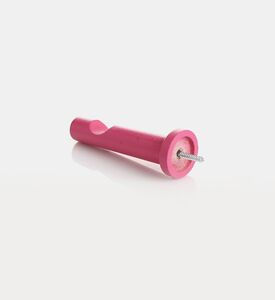 Golfino Single Open Round Wooden Bracket, Fuchsia, Packshot View