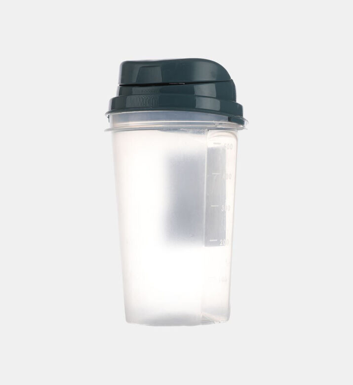Excellent Houseware Lid Plastic Bottle Shaker, Blue, 500-ml, Packshot View