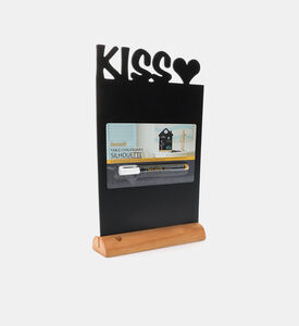 Kiss Table Chalkboard