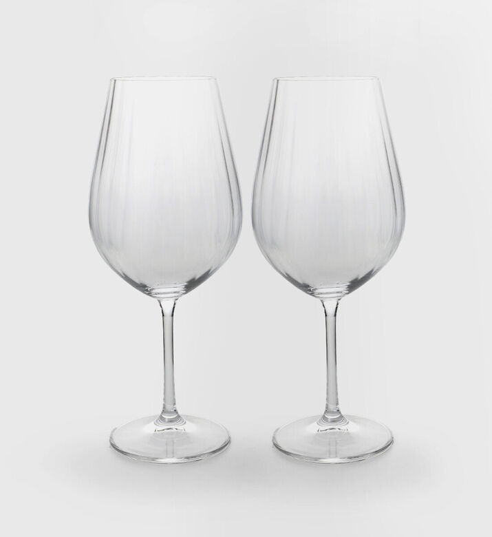 Home Deco and More Classic 2-piece Wine Glass Set, Packshot View