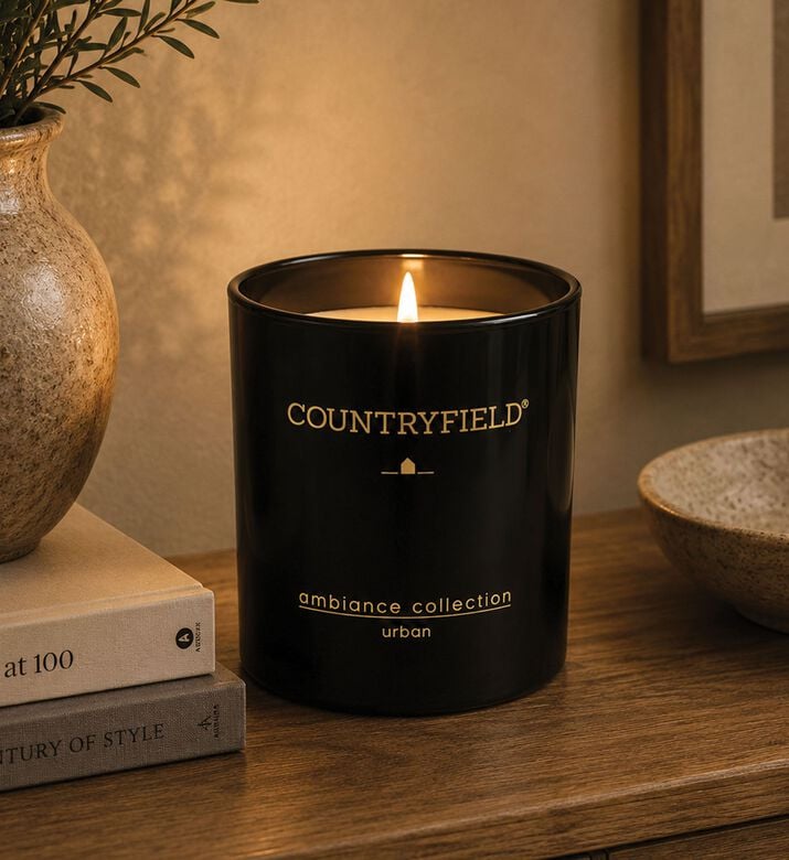 Decostar Romance Glass Spa Scent Candle, Packshot View