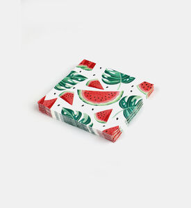 Watermelon 16-piece Napkins Set