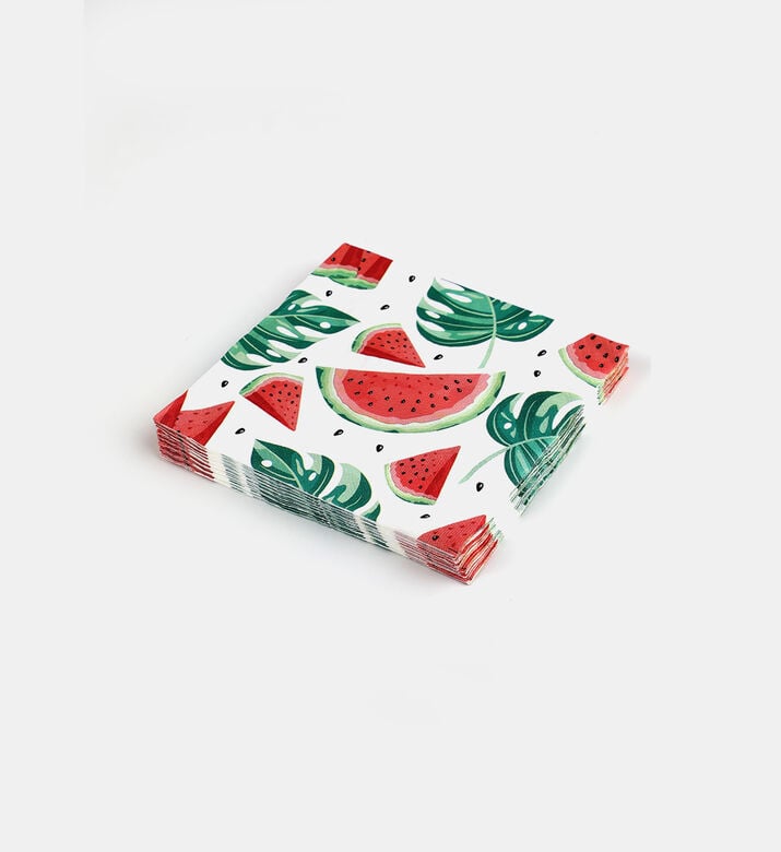Watermelon 16-piece Napkins Set