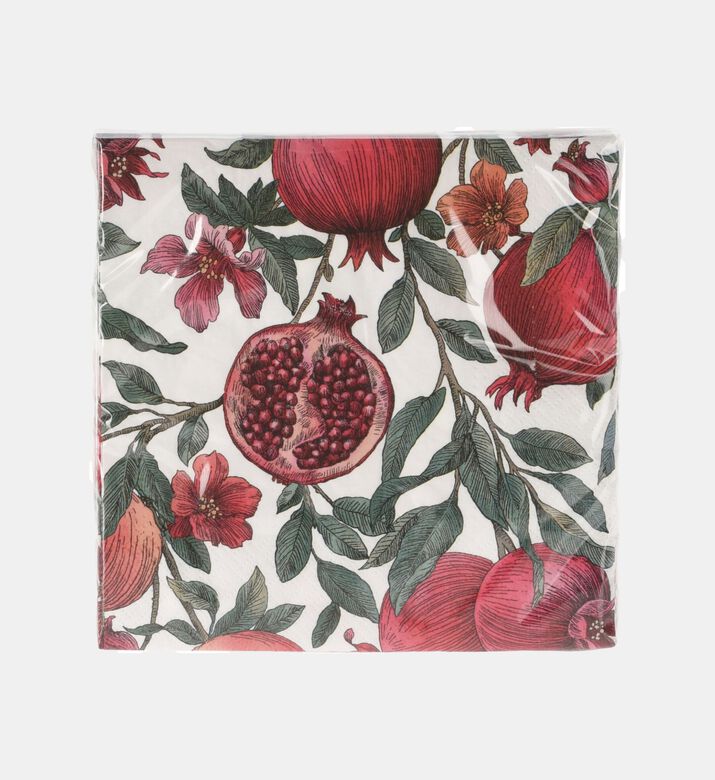 Pomegranate16-piece Napkins Set