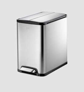 Eco Fly Stainless Steel Trash Can - 12 L