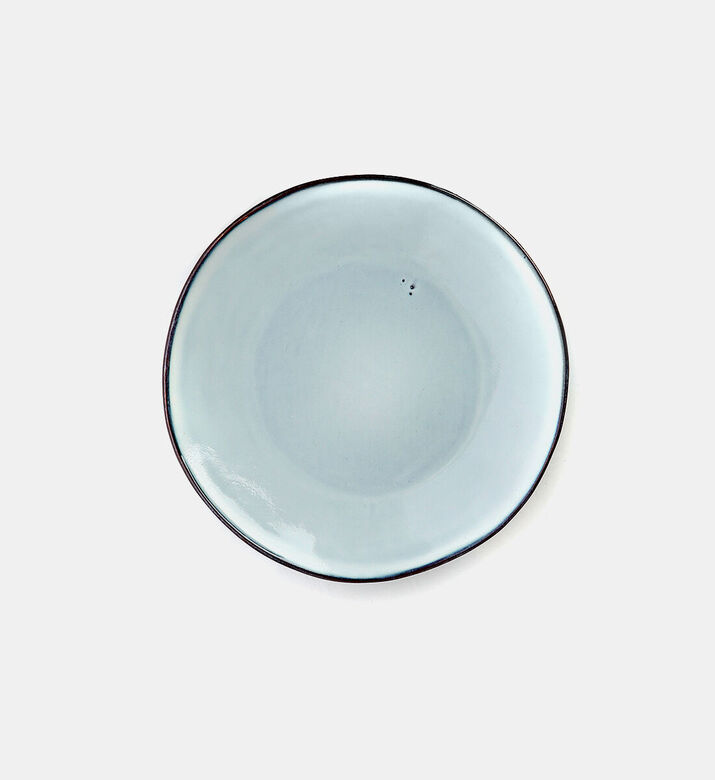 Home Deco and More Ceramic Trimmedmed Dessert Plate, Packshot View