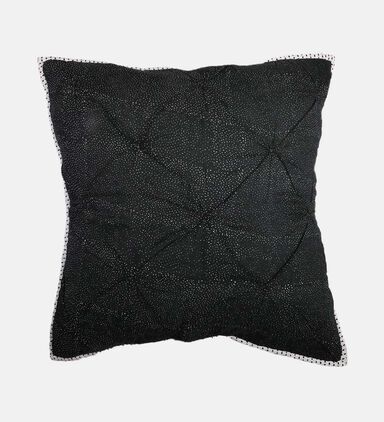 Fabric Glitter Square Cushion