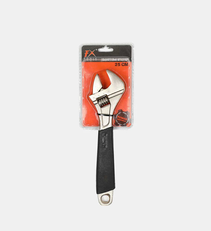 Home Deco and More Chrome Adjustable Wrench 10-inch, Packshot View
