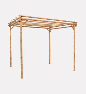 Home Deco and More Natural Bamboo Pergola, Packshot View