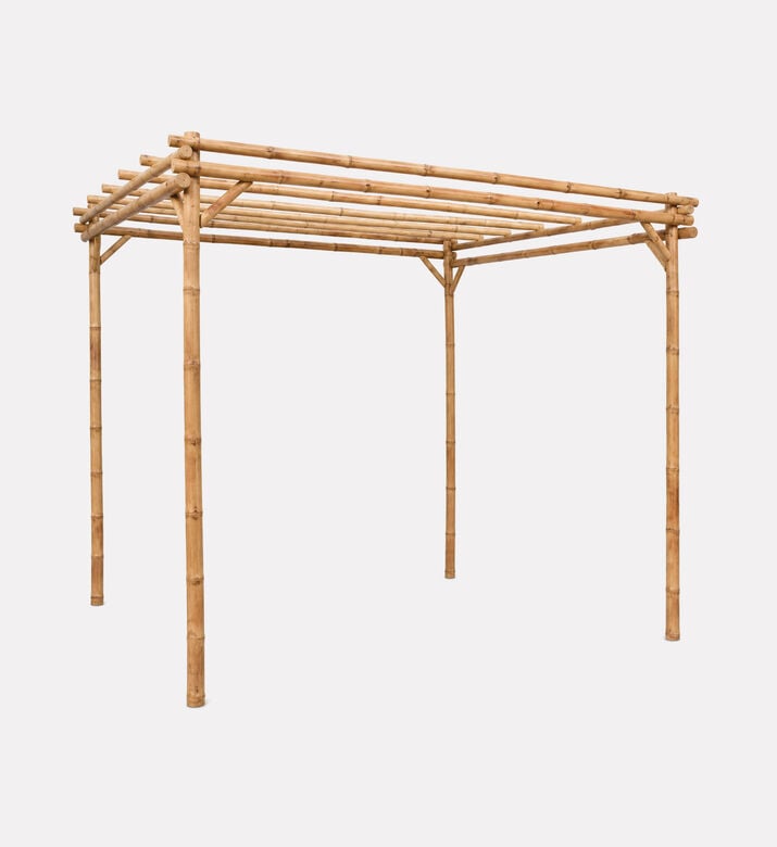 Home Deco and More Natural Bamboo Pergola, Packshot View