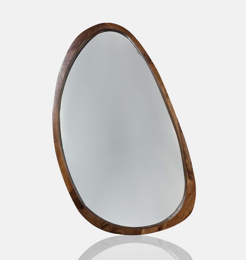 Mango Wood Organic Frame Mirror