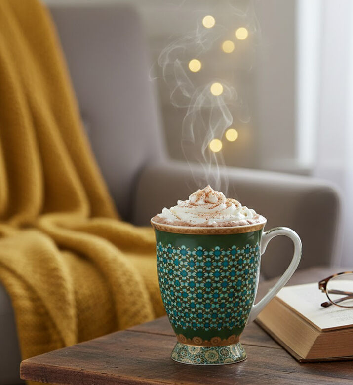 Images d Orient Andalusia Porcelain Royal Mug, Packshot View