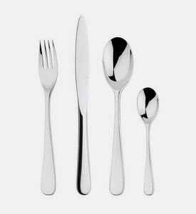 Solid Hand Cutlery 24-piece Set