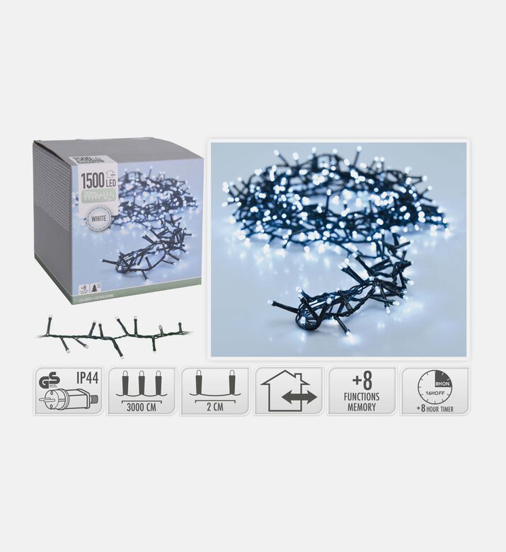 Home Deco and More Microcluster 1500led White 30m, Packshot View