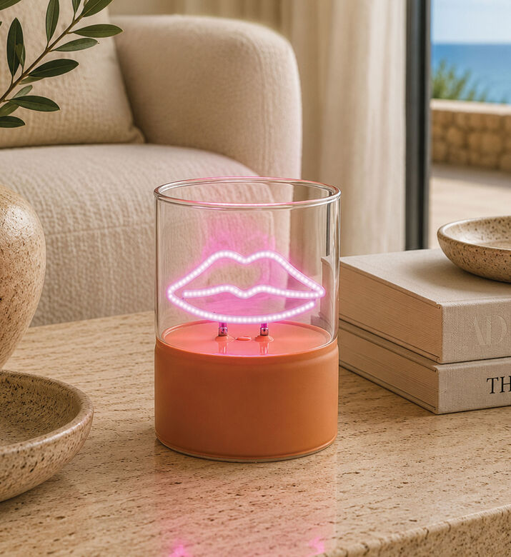 Kersten Lips Led Light Decorative Lamp, Packshot View