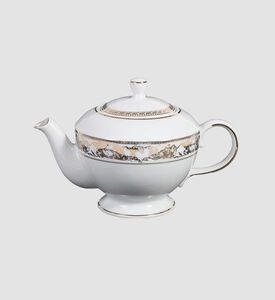 Home Deco and More Vera Porcelain Tea Pot, Packshot View