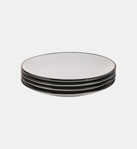 Home Deco and More Happy Dessert Plate 4-piece Set, Packshot View