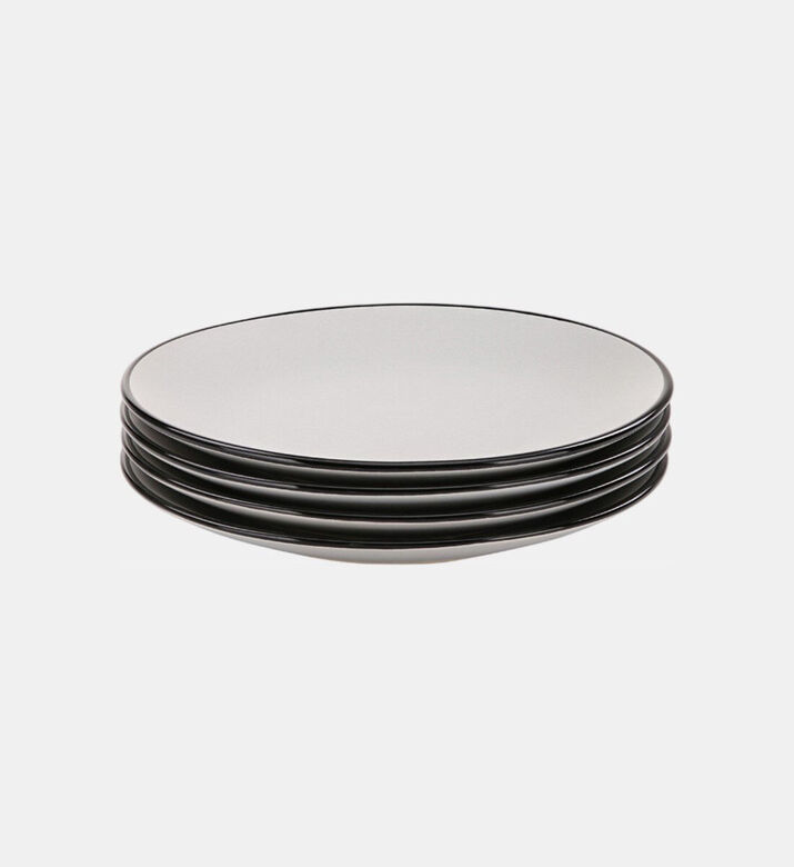 Home Deco and More Happy Dessert Plate 4-piece Set, Packshot View