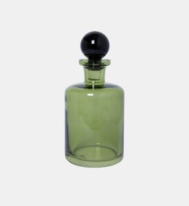 Baci Milano Dress The Table Whiskey Bottle, Green, Packshot View