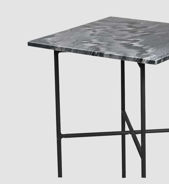 Kyra Stone Top Side Table