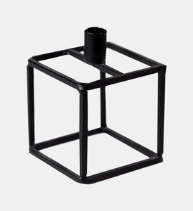 Metal Cube 1-candle Holder