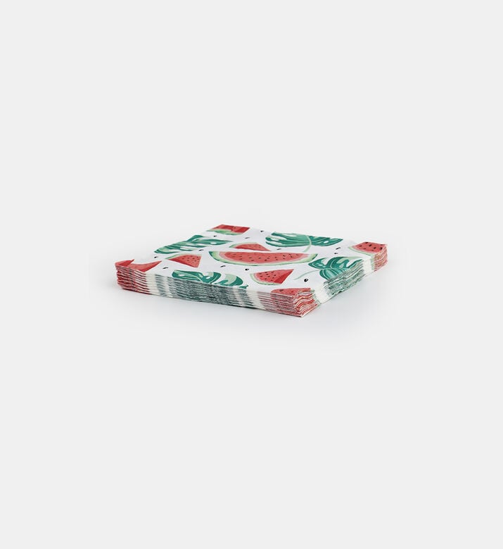 Watermelon 16-piece Napkins Set
