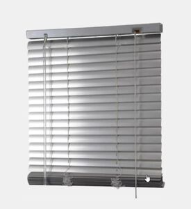 Luance Aluminum Blind Curtain, White, 90x180-cm, Packshot View