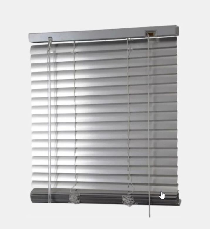 Luance Aluminum Blind Curtain, White, 90x180-cm, Packshot View