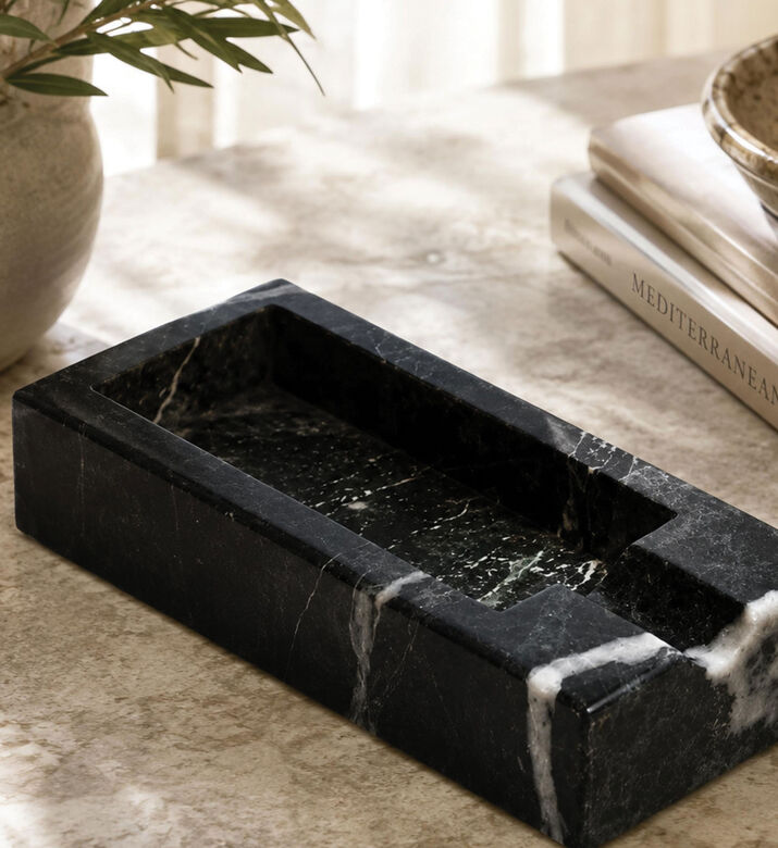 Marble and Beyond Elongated Strip Cigar Ashtray, Packshot View