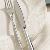 Solid Hand Cutlery 24-piece Set