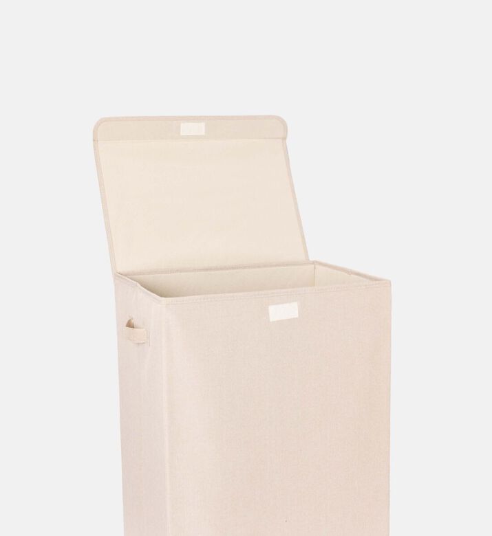 Home Deco and More Iron Fabric Laundry Basket, Packshot View