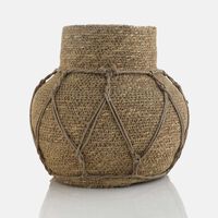 Marie Seagrass Round Pot