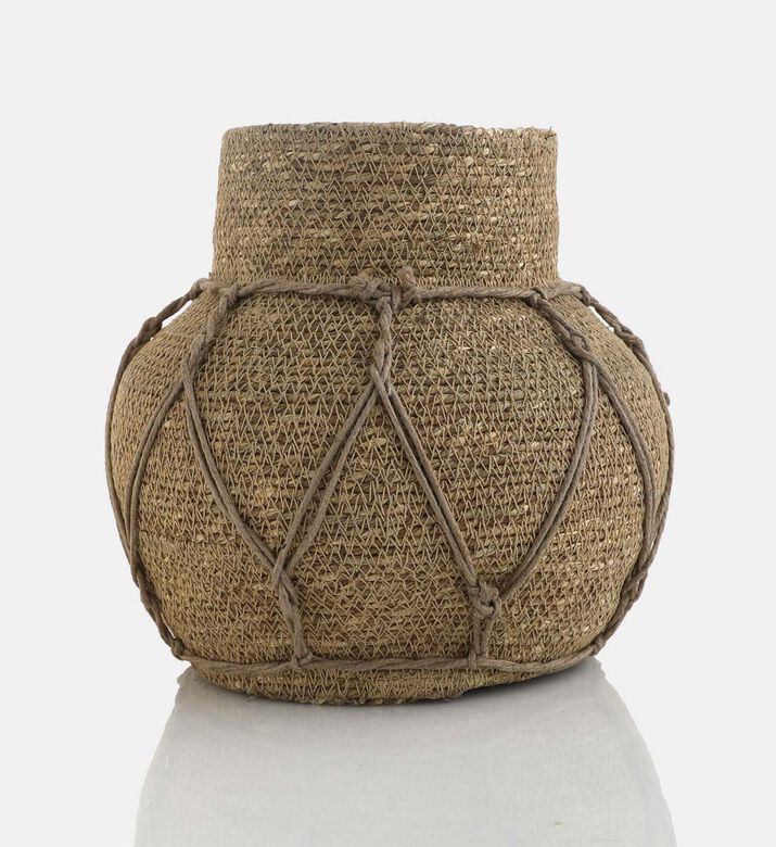 Marie Seagrass Round Pot