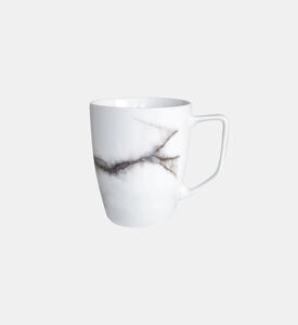 Salt and Pepper Porcelain Marble Mug, Packshot View